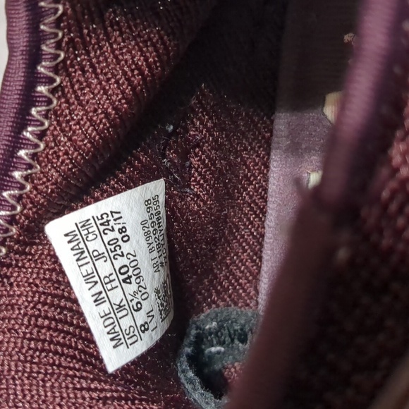 Adidas Nmd xr1 maroon burgundy purple women's size 8 - Picture 7 of 12
